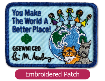 Embroidered patch Embroidered patch