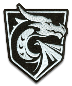 thermostick option or not Patch embroidered raccoon