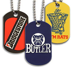 rubber dog tag